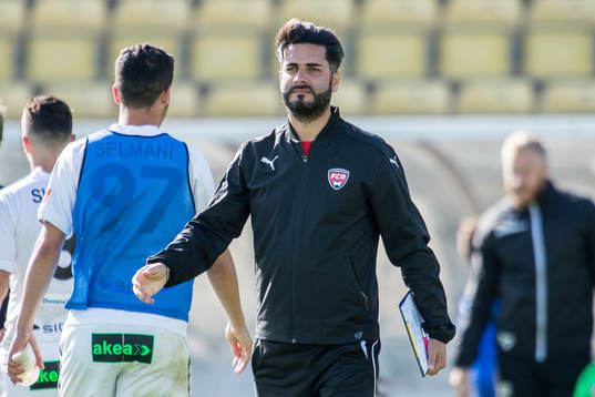 Rosengårds tränare Amir Poursamad