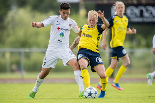 Ängelholms Kristoffer Jeppsson och Rosengårds Astrit