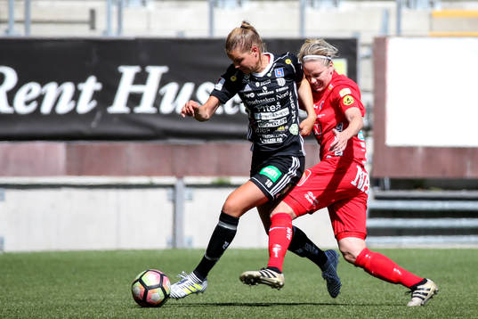 Piteås Nina Jakobsson och Örebros Elin Johansson