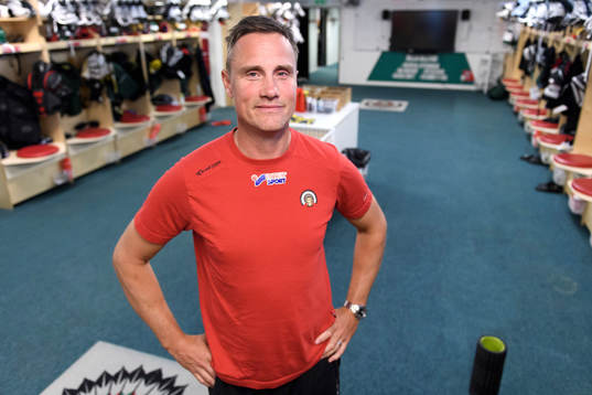 Frölundas tränare Roger Rönnberg