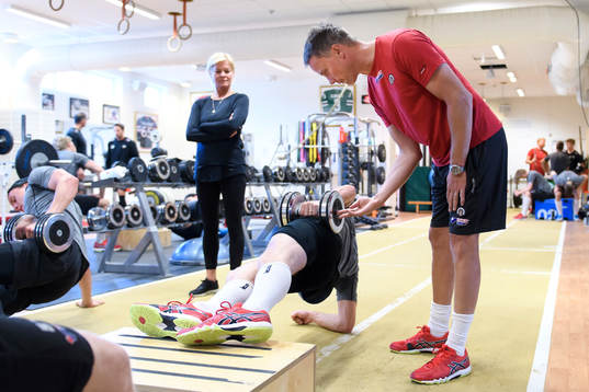 Tränare Roger Rönnberg