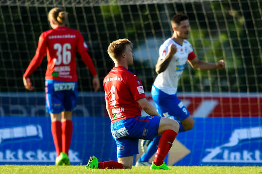 Helsingborgs Andreas Landgren deppar