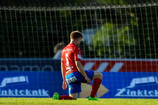 Helsingborgs Andreas Landgren deppar