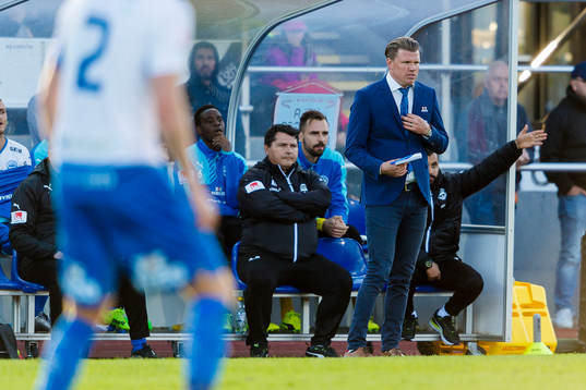 Värnamos tränare Christian Järdler