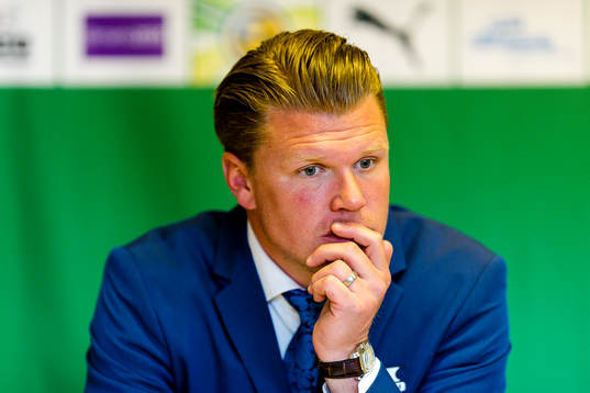 Värnamos tränare Christian Järdler