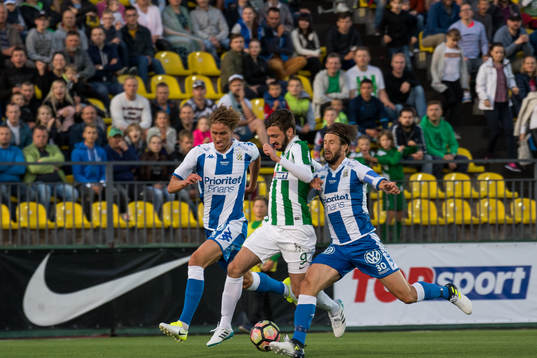 IFK Göteborgs Thomas Rogne och IFK Göteborgs Mattias