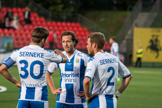 IFK Göteborgs Mikkel Diskerud och Emil Salomonsson
