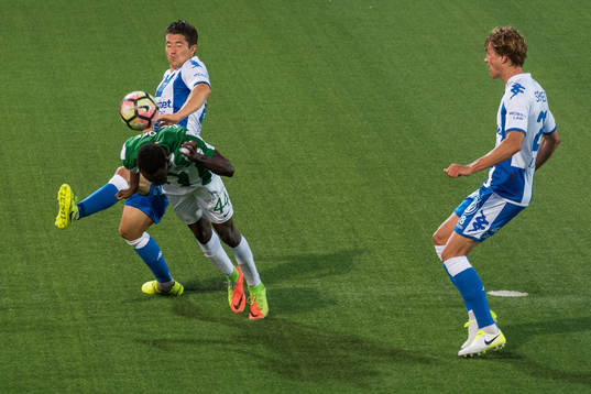 IFK Göteborgs David Boo Wiklander och Thomas Rogne