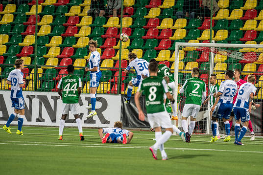 IFK Göteborgs Thomas Rogne och Mattias Bjärsmyr