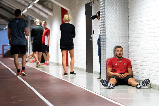 Sebastian Stålberg pustar ut