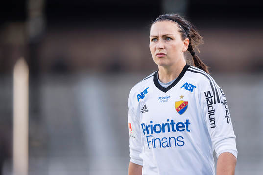 Djurgårdens målvakt Gudbjörg Gunnarsdottir