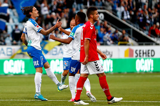 Norrköpings David Moberg Karlsson jublar