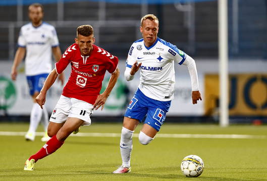 Prishtinas Liridon Fetahaj och Norrköpings Gudmundur