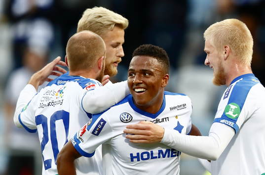 Norrköpings Niclas Eliasson jublar