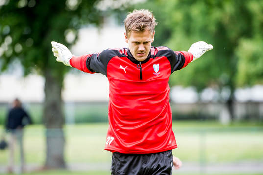 Målvakt Johan Dahlin