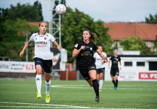 LB07s Anna Björk Kristjánsdóttir och Göteborgs Pauline