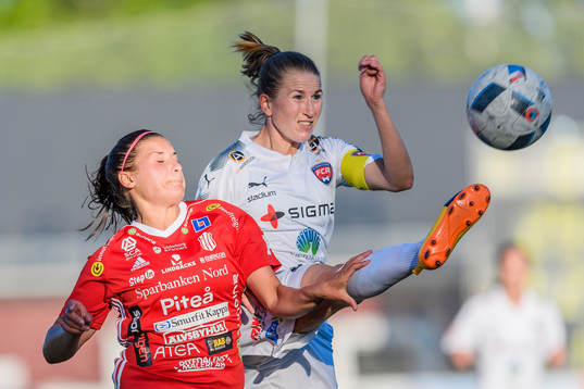 Bläddra bland fler bilder av Fotboll, Damallsvenskan, Piteå - Rosengård