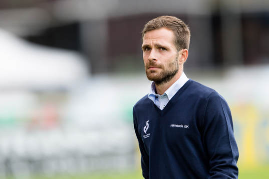 under fotbollsmatchen i Allsvenskan mellan Halmstad och
