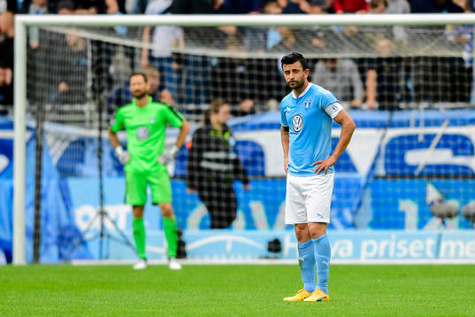 Malmö FFs Behrang Safari deppar