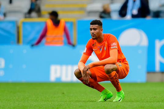 AFC Eskilstunas Aaron Zahui Bazoukou  deppar
