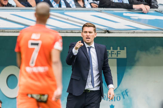 AFC Eskilstunas tränare Michael Jolley