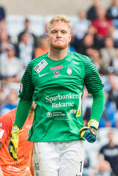 AFC Eskilstunas målvakt Tim Erlandsson