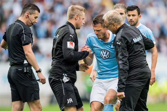 Malmö FFs Markus Rosenberg får behandling