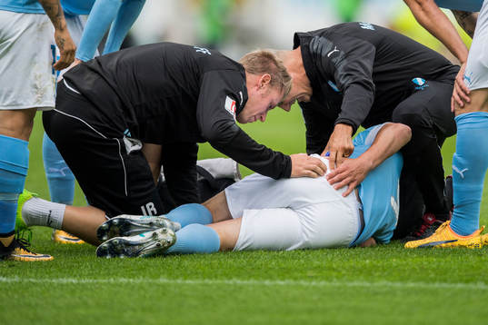 Malmö FFs Markus Rosenberg får behandling