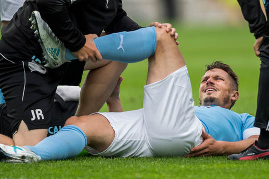 Malmö FFs Markus Rosenberg får behandling