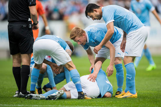 Malmö FFs Markus Rosenberg får behandling