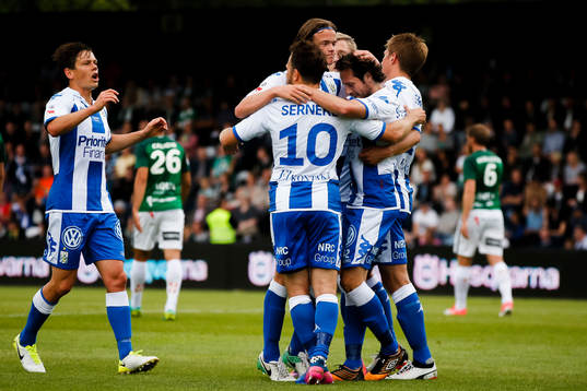 IFK Göteborgs Mikkel Diskerud jublar