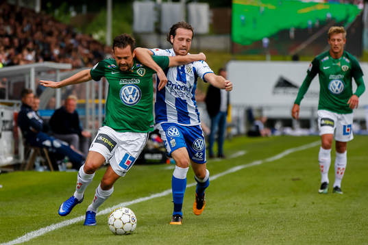 IFK Göteborgs Mikkel Diskerud och Jönköpings Fredric