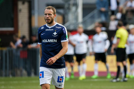 Norrköpings Jon Gudni Fjoluson deppar