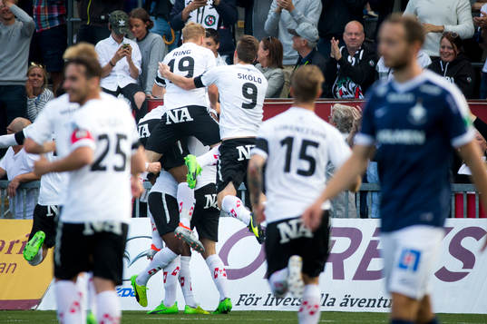 under fotbollsmatchen i Allsvenskan mellan Örebro och
