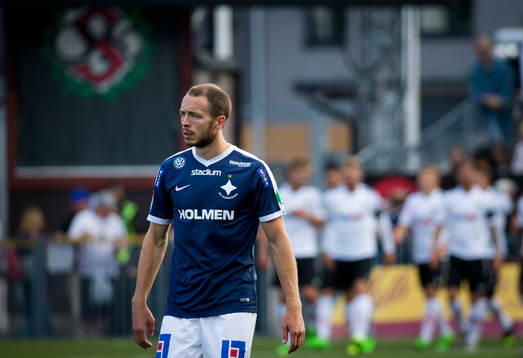Norrköpings Jon Gudni Fjoluson deppar vid Örebro 4-2-mål