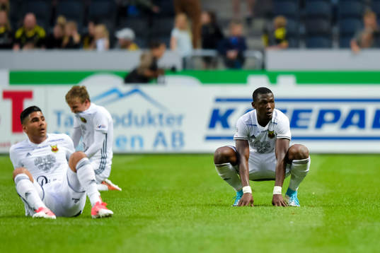 Östersunds spelare deppar