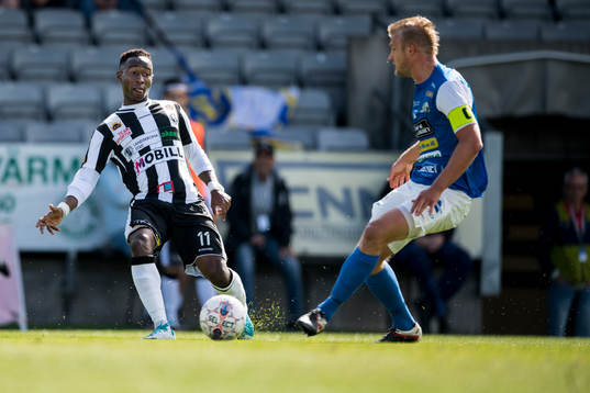 Landskronas Sadat Karim och Oddevolds Robin Jansson