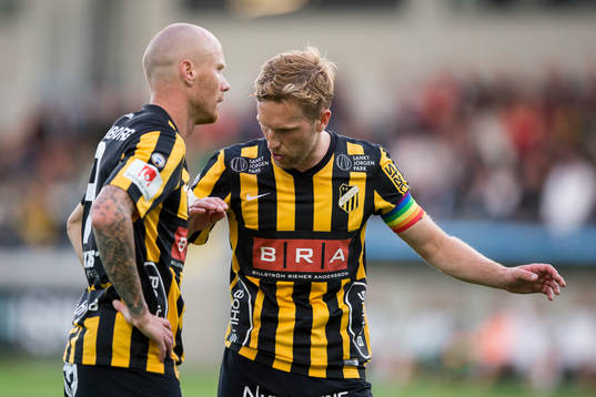 Häckens Alexander Farnerud och Rasmus Lindgren