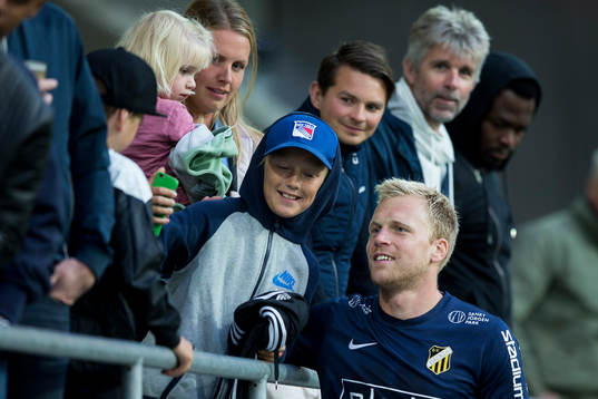 Häckens målvakt Peter Abrahamsson