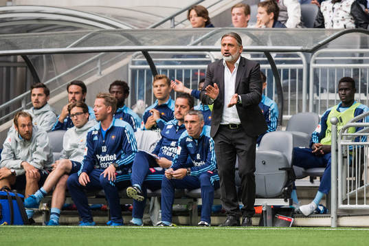 Djurgårdens tränare Özcan Melkemichel