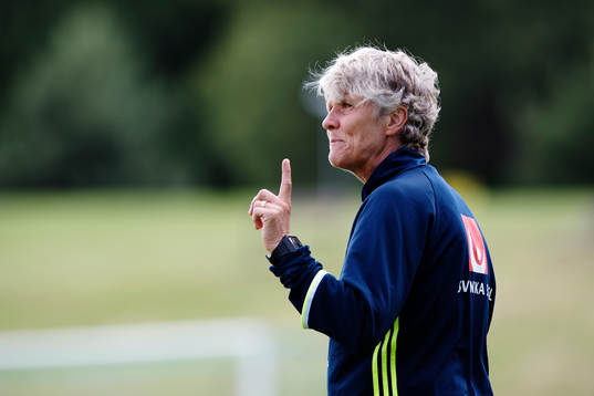 Förbundskapten Pia Sundhage