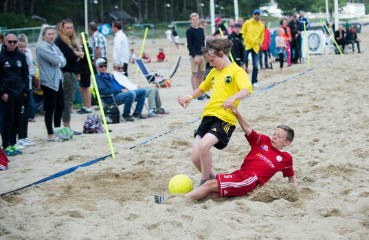 i matchen mellan Åhus och Furulund, pojkar födda 2005