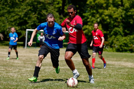 Uppvisningsmatch i fotboll