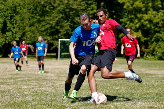 Uppvisningsmatch i fotboll