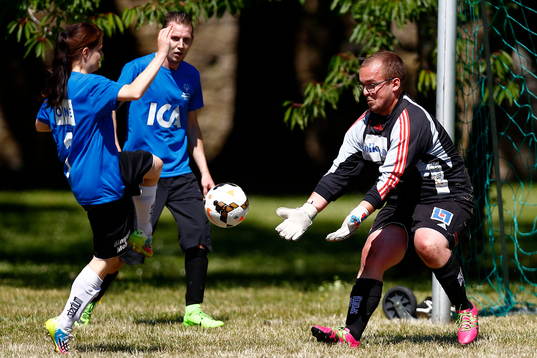 Uppvisningsmatch i fotboll