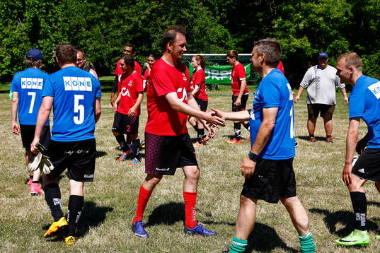 Uppvisningsmatch i fotboll