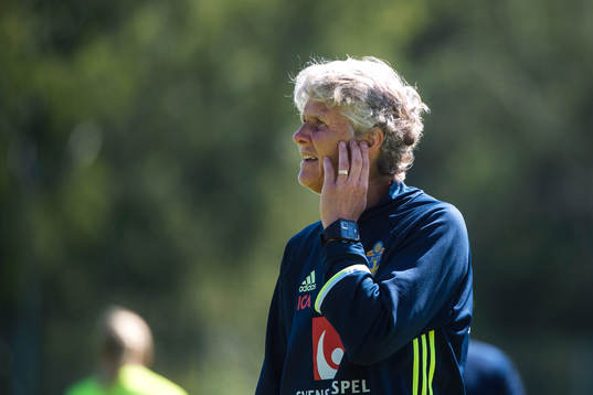 Förbundskapten Pia Sundhage