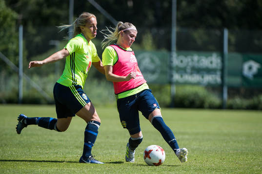 Mimmi Larsson och Olivia Schough