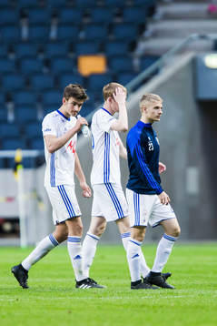 Klaksvik spelare deppar