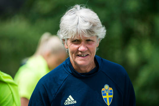 Förbundskapten Pia Sundhage